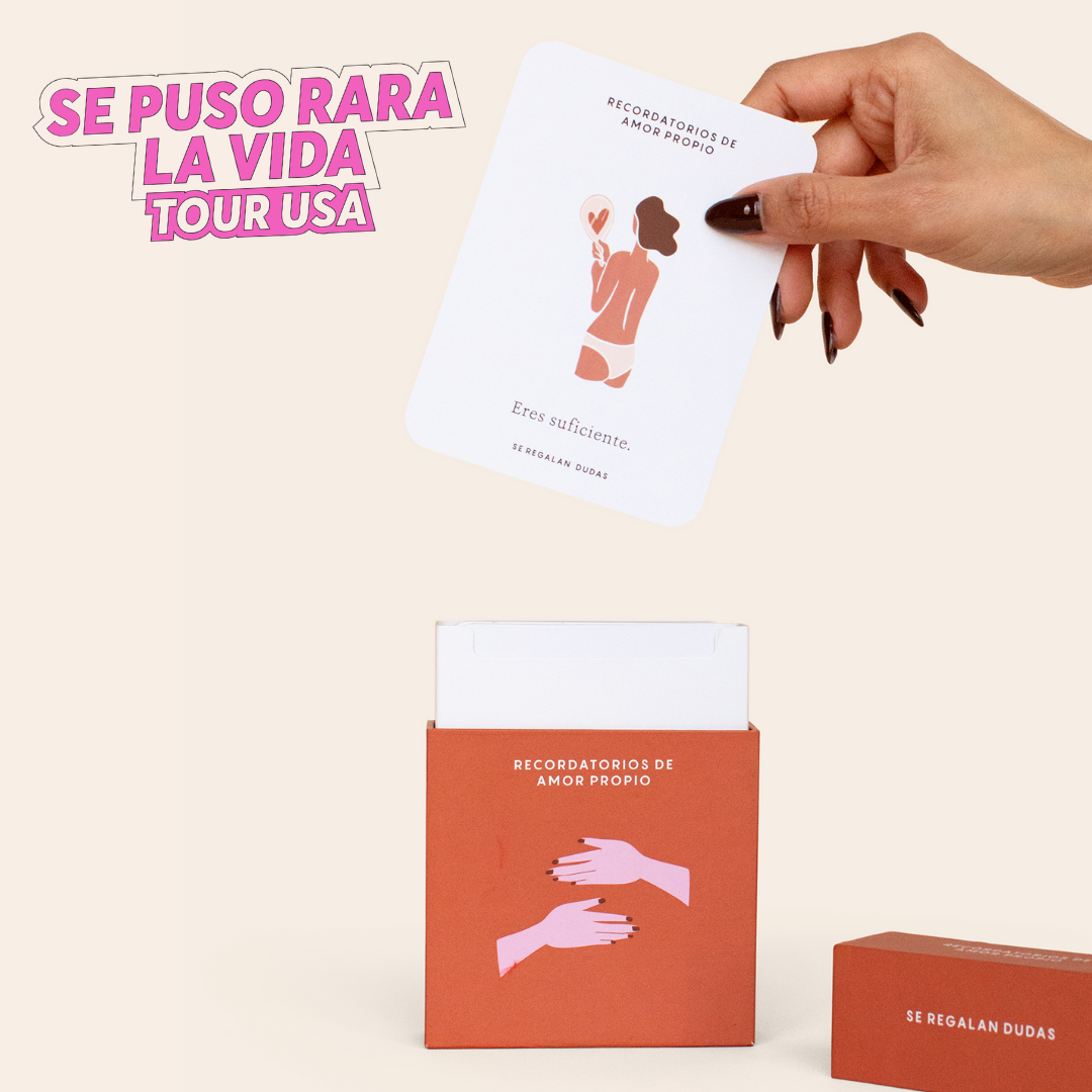 Recordatorios de Amor Propio | Merch Entrega Tour Se Puso Rara La Vida