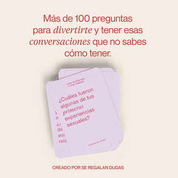 Hablemos De Sexo Con Quien Sea Y Sin Tabúes - Juego De Cartas