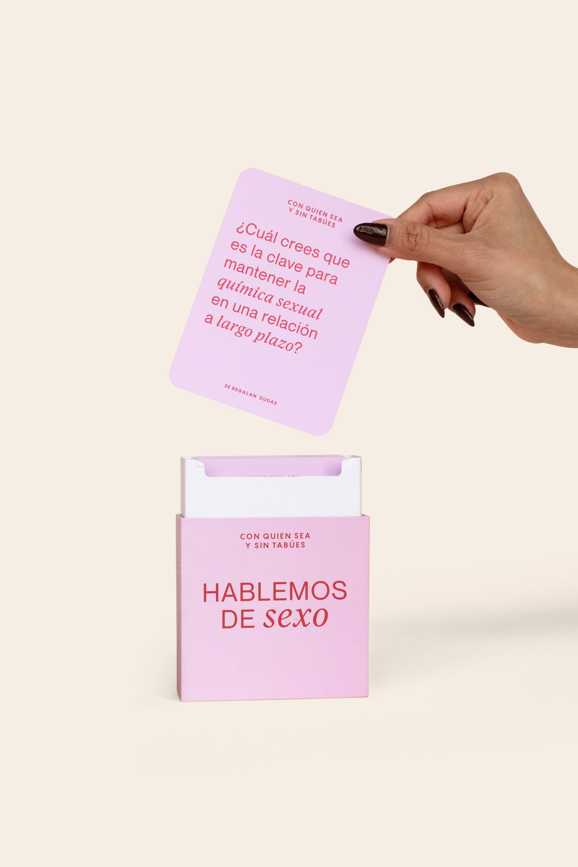 Hablemos De Sexo Con Quien Sea Y Sin Tabúes | Juego de Cartas