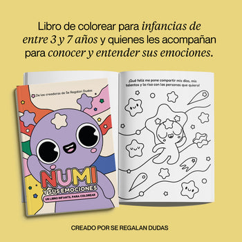 Numi y Sus Emociones - Libro de Colorear para Infancias